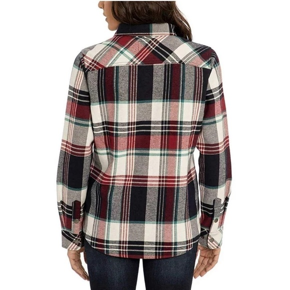 NWT’S Orvis, Pinnacle, Oversized Plaid 100% Bonded Flannel Shacket SZ XXL - Picture 3 of 16